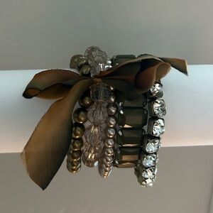 Green Multi Strand Bracelet